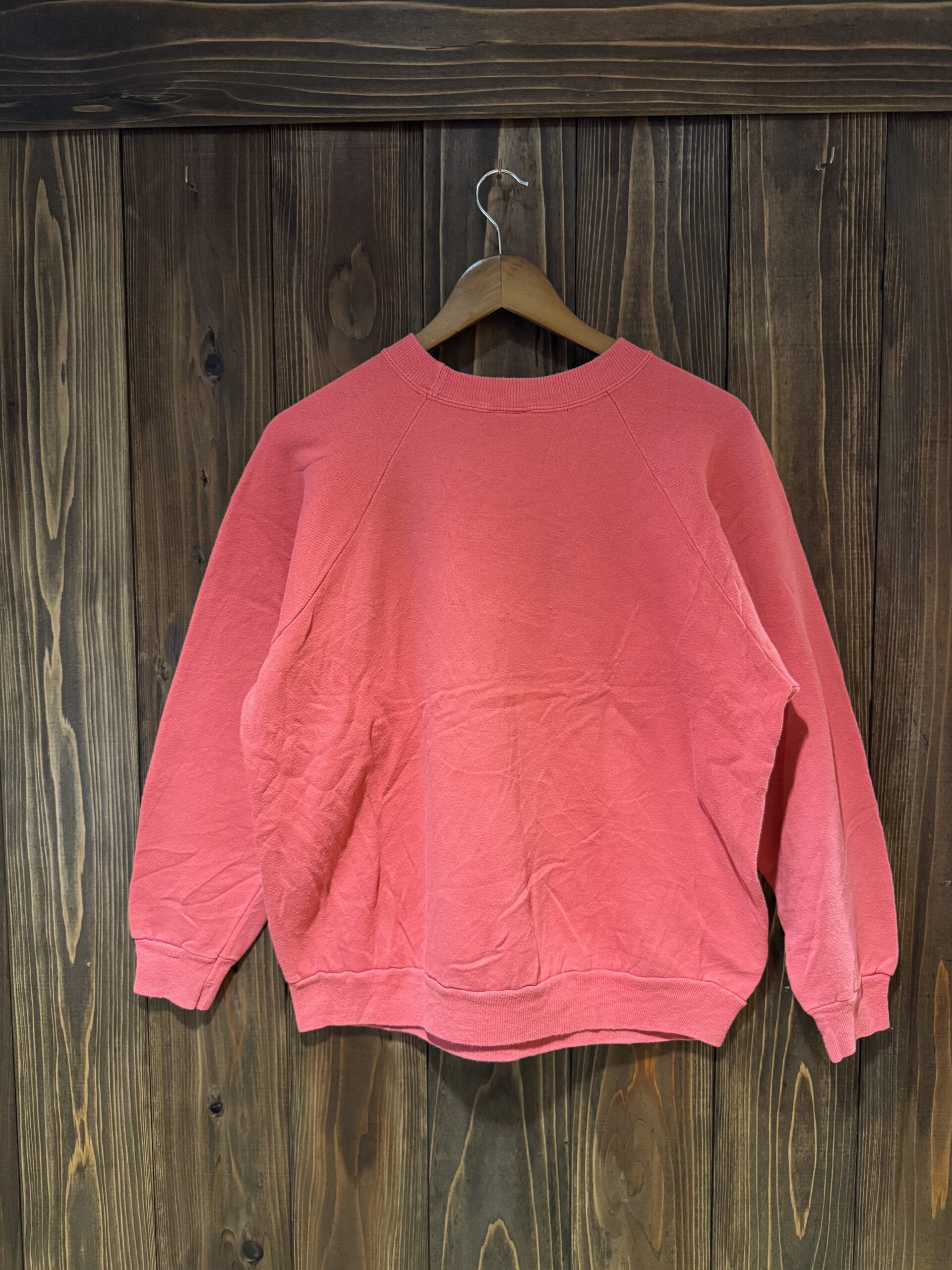 80s Hanes Her Way Sorbonne スウェットのバックスタイル全体