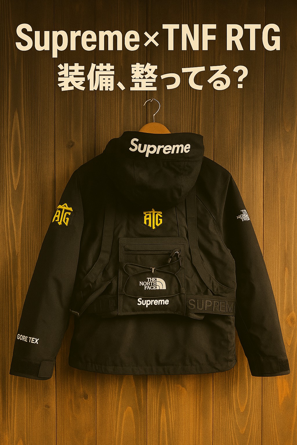 完全版】Supreme × THE NORTH FACE RTG Vest Jacket｜ベスト＋