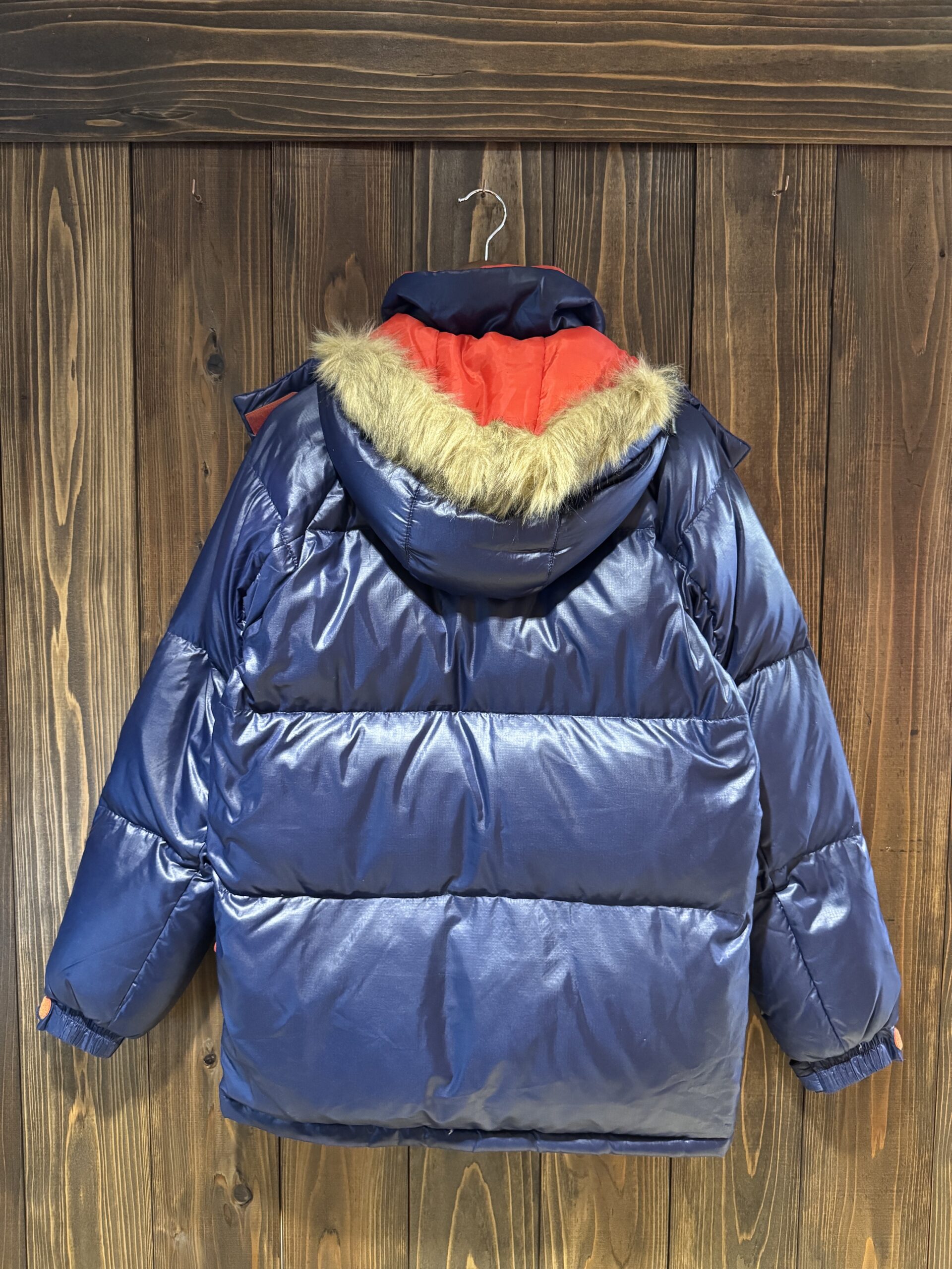 NIKE ダウンフーデッドジャケット 背面