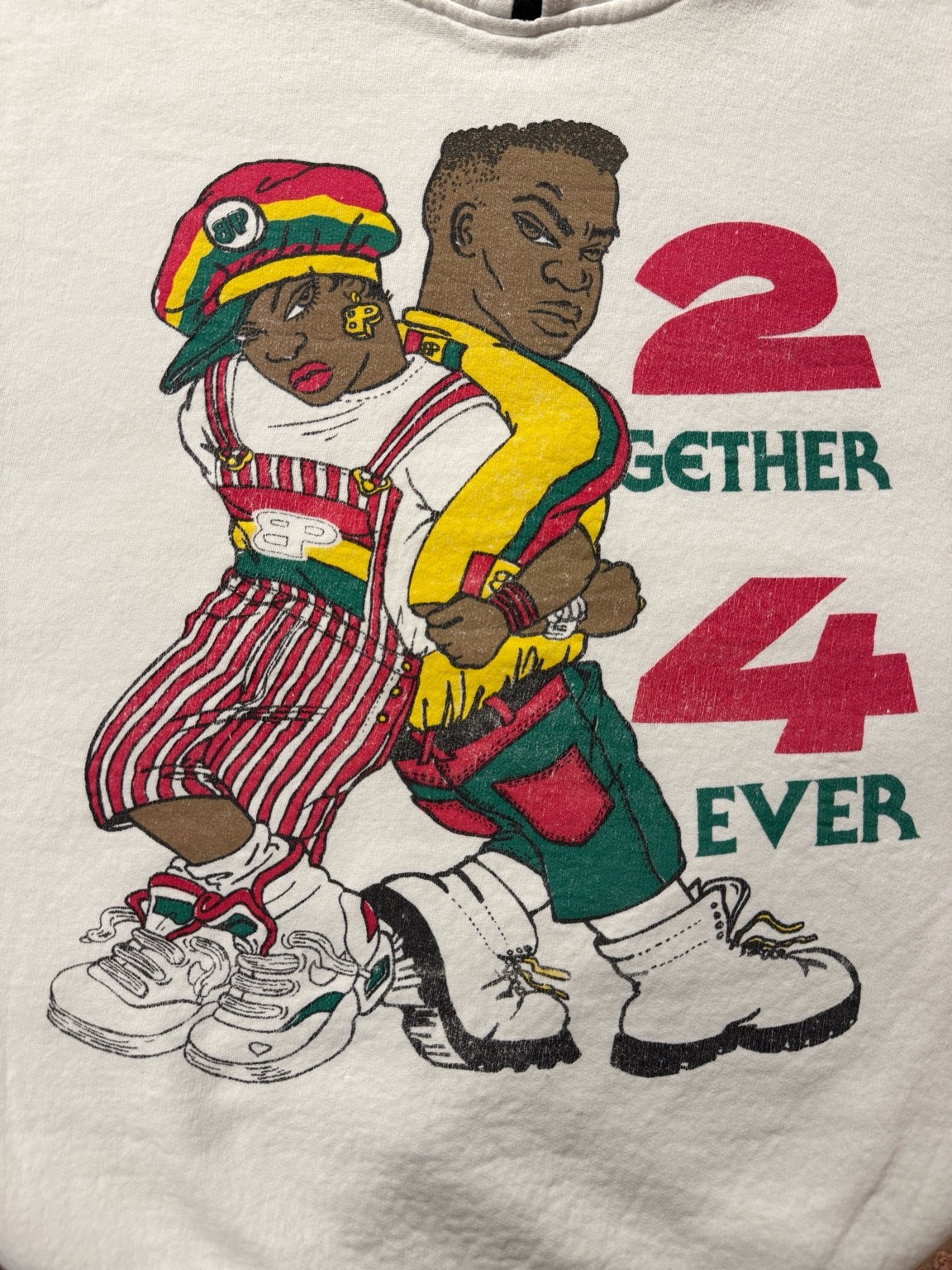 2GETHER 4EVERのイラストプリントのアップ