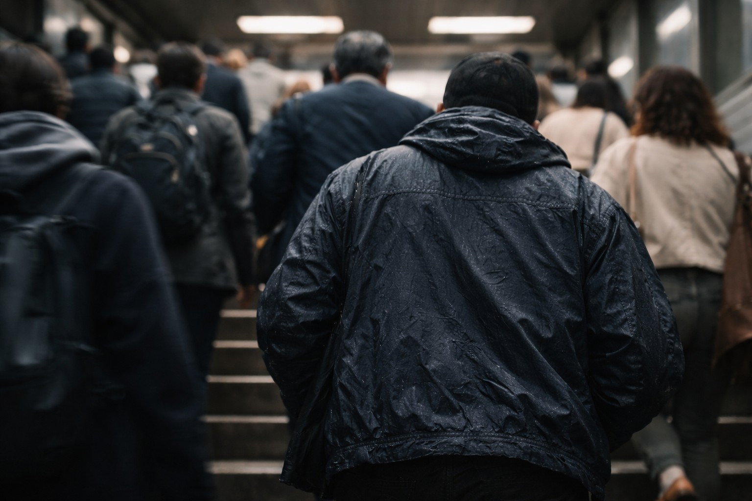 レイヤリング（肌着・保温層・ナイロンシェル）を示す図解