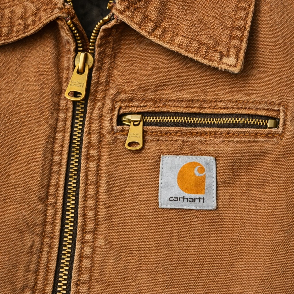 Carharttデトロイトジャケット 胸ポケットジップ