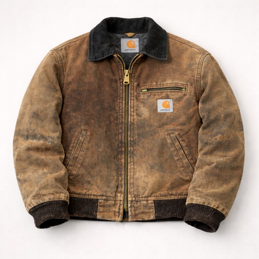 ヴィンテージ Carhartt デトロイトジャケット フェード