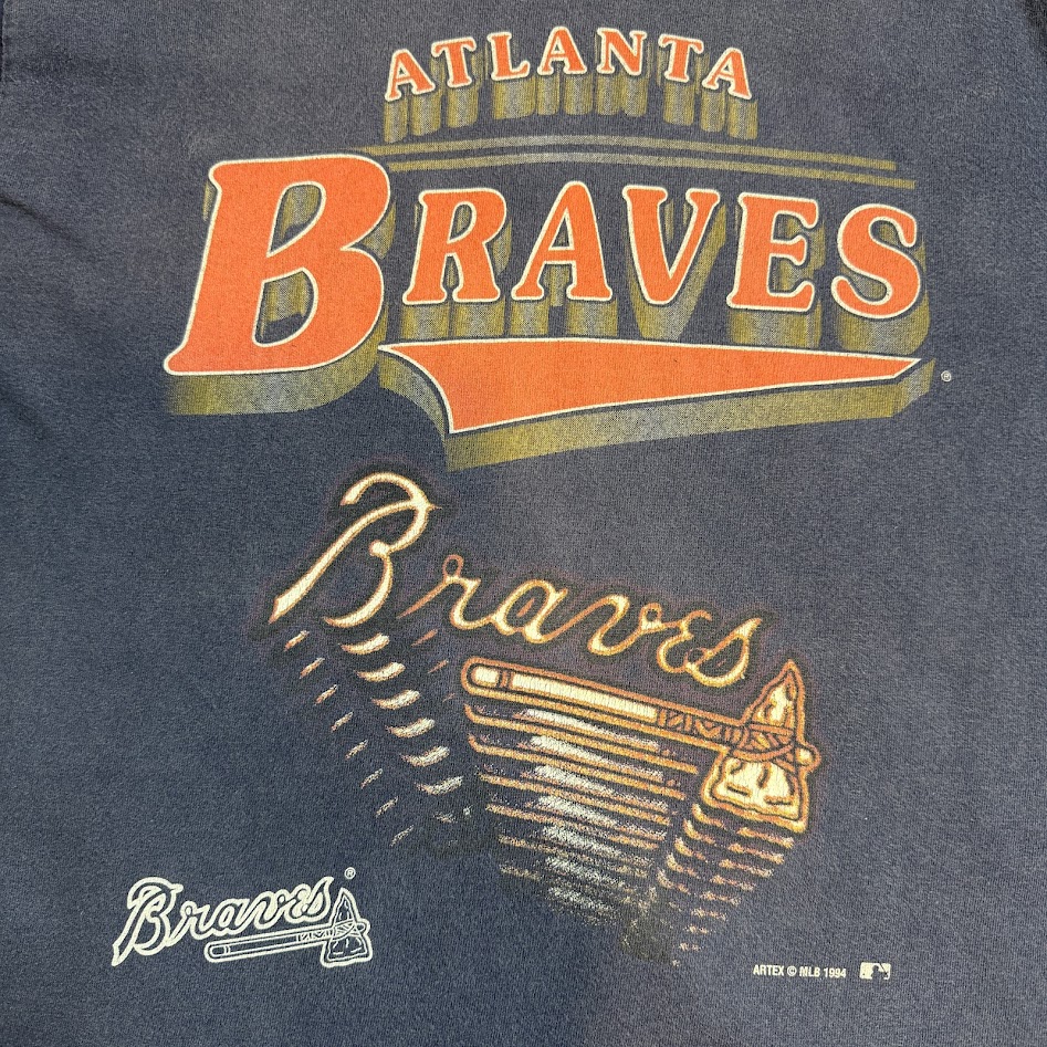 Atlanta Braves ロゴプリント 1994年製