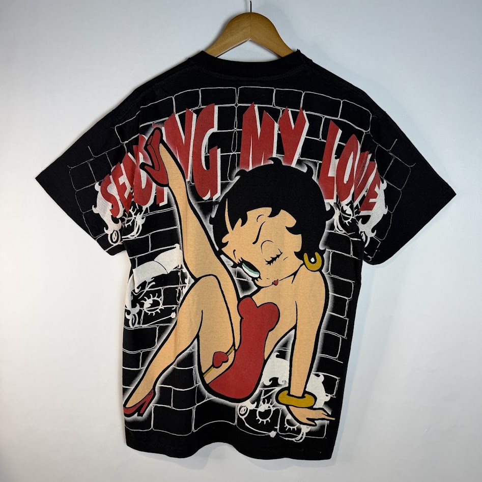 Betty Boop ベティ・ブープ Tシャツ 背面プリント