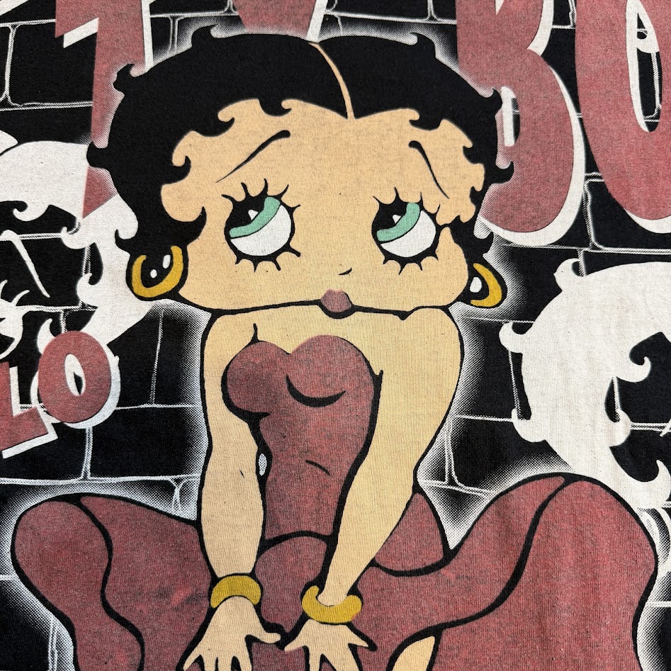 Betty Boop Tシャツ フロントプリントアップ