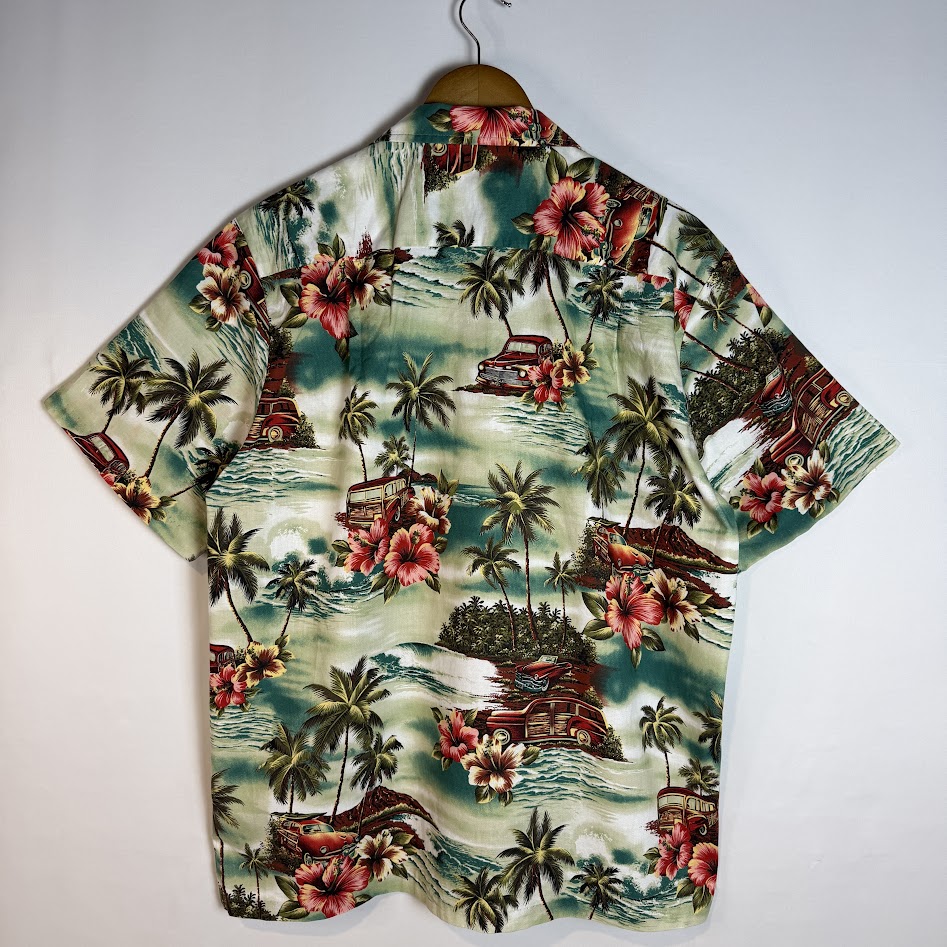 Made in Hawaii RJC アロハシャツ 背面