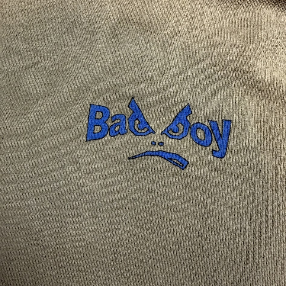 BAD BOY Tシャツ 胸元ロゴ