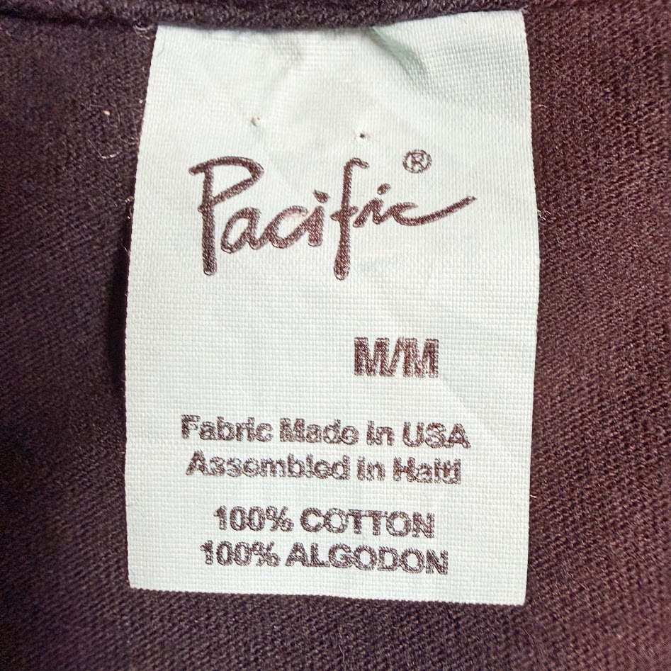 Pacific製 Mötley Crüe（モトリー・クルー）Tシャツ ブランドタグ