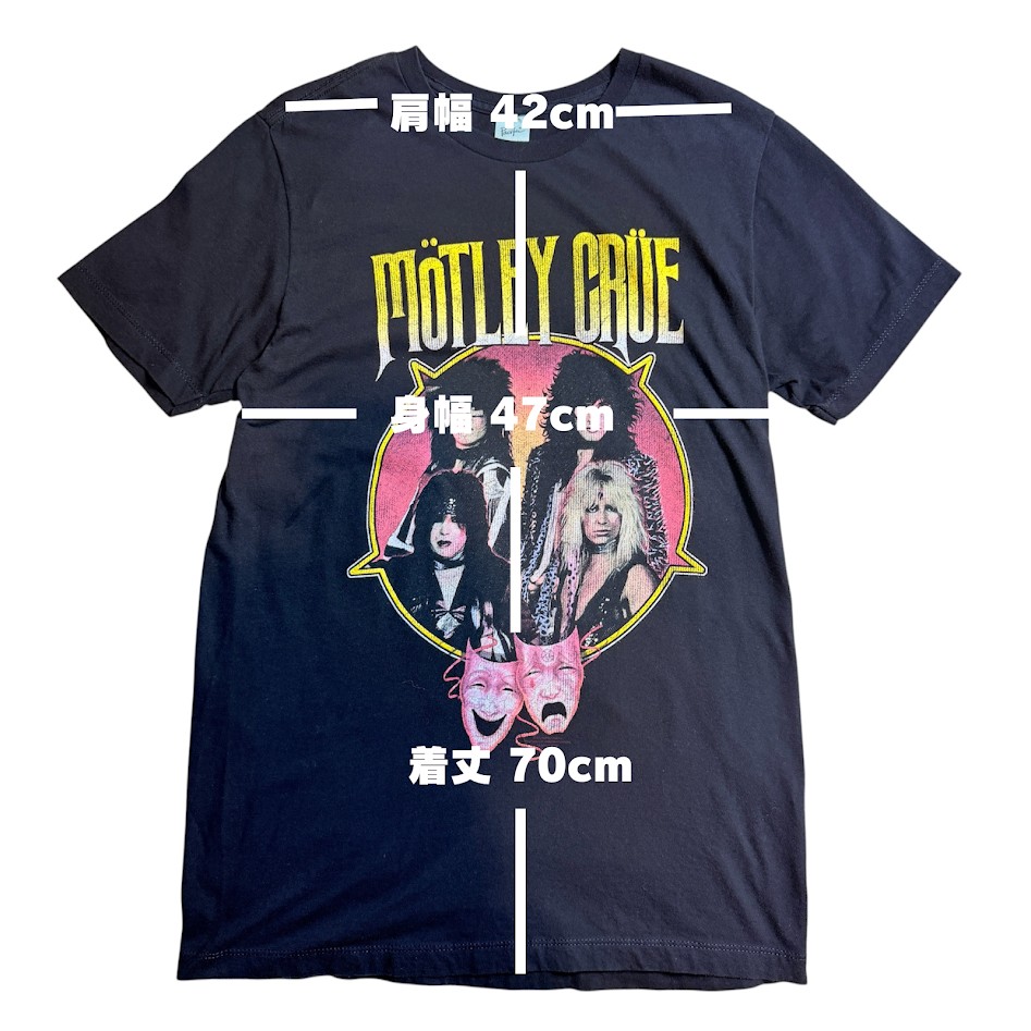 Mötley Crüe（モトリー・クルー）バンドTシャツ サイズ採寸