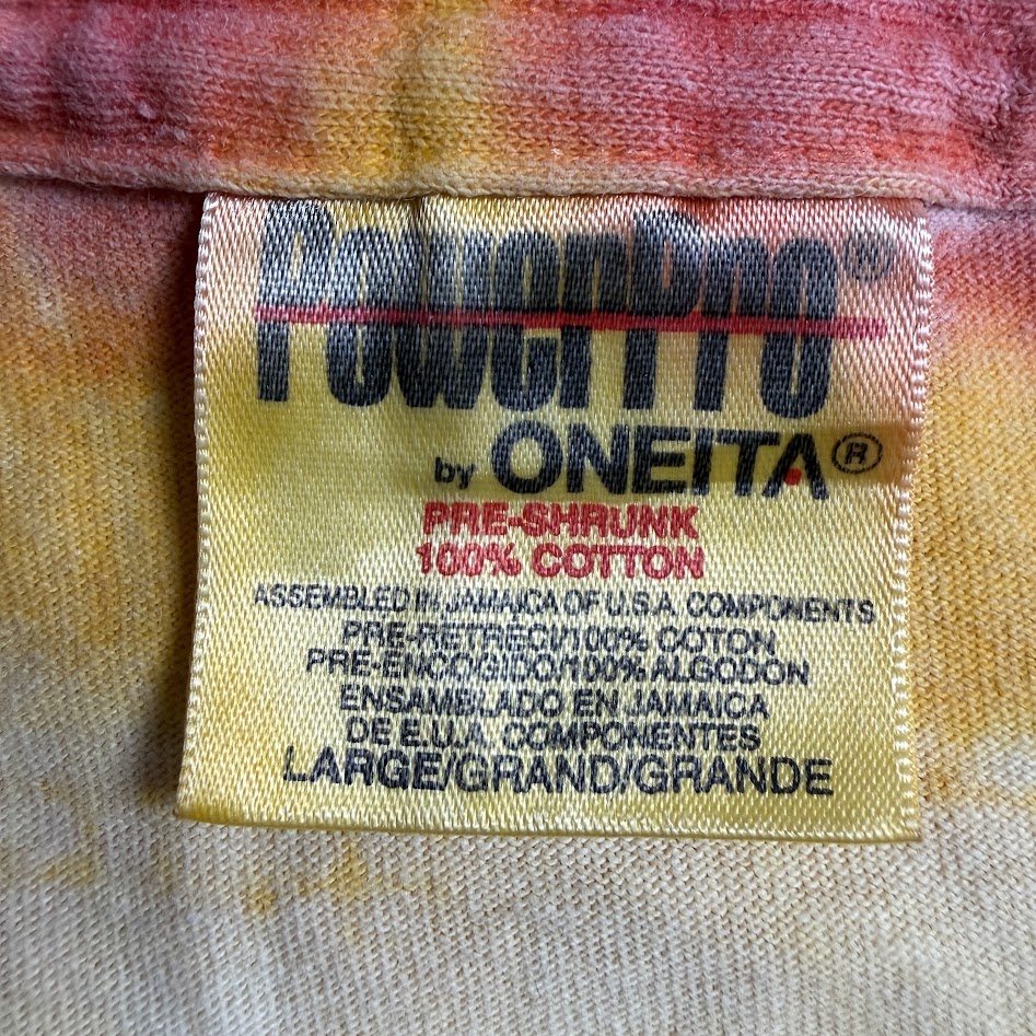 PowerPro by ONEITAのプリシュランク100パーセントコットンLサイズタグ