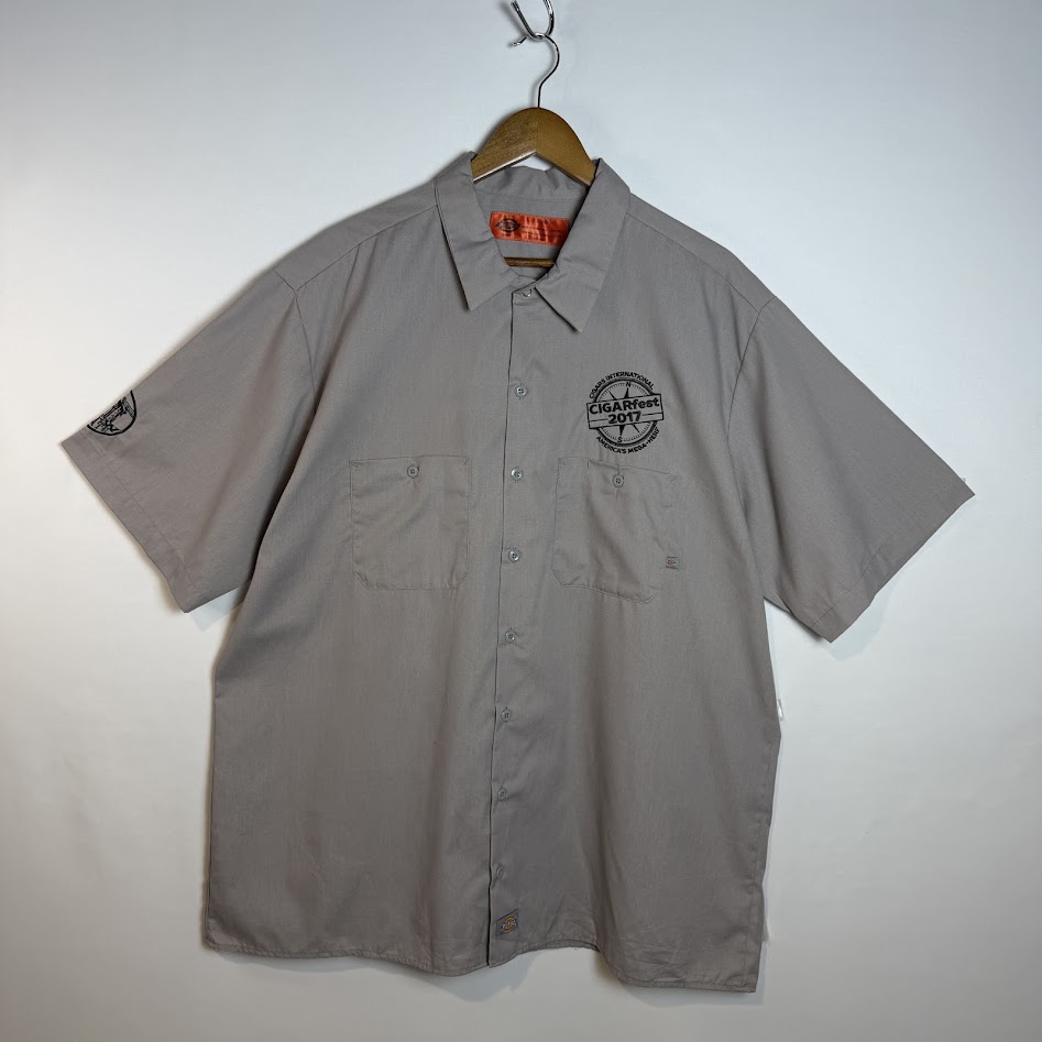 Dickies CIGARfest 2017 半袖ワークシャツ 正面
