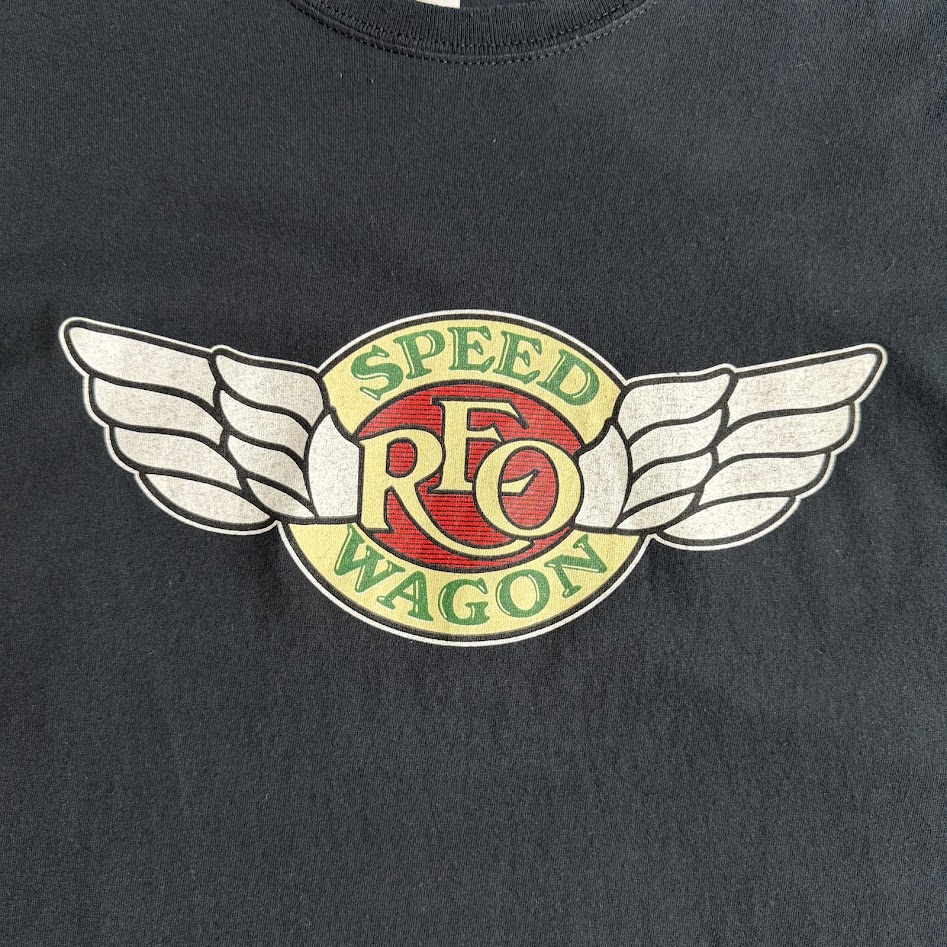 REO Speedwagon ウイングロゴ フロントプリント