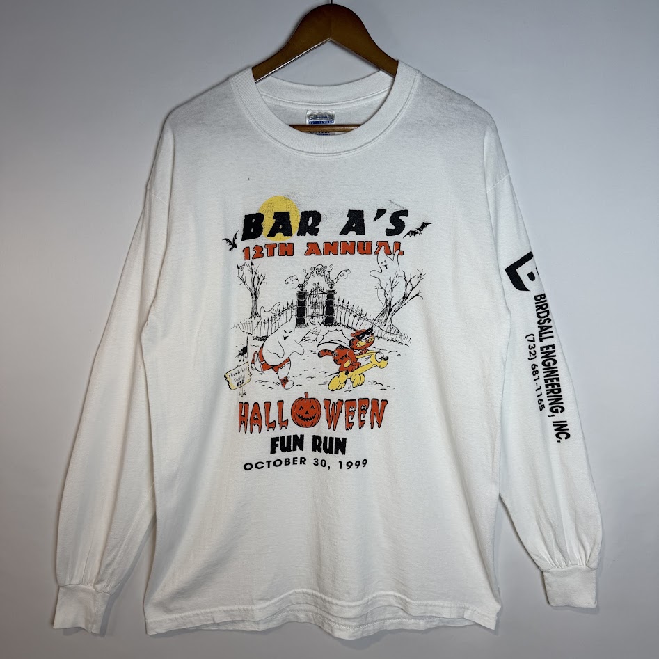 1999 BAR A'S Halloween Fun Run ロングスリーブTシャツ フロント
