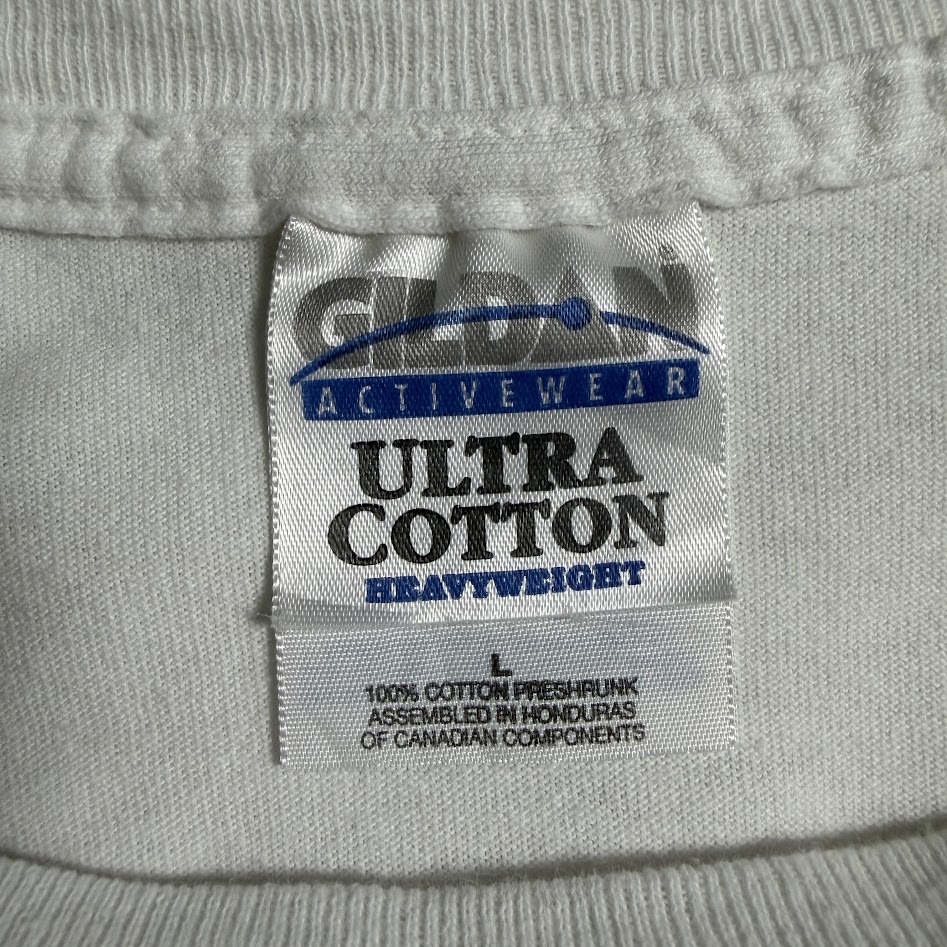 Gildan Ultra Cotton Heavyweight サイズL タグ