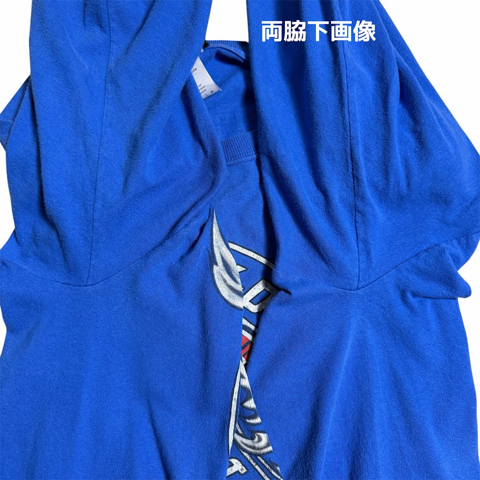 Harley-Davidson ロングスリーブTシャツ 両脇の状態