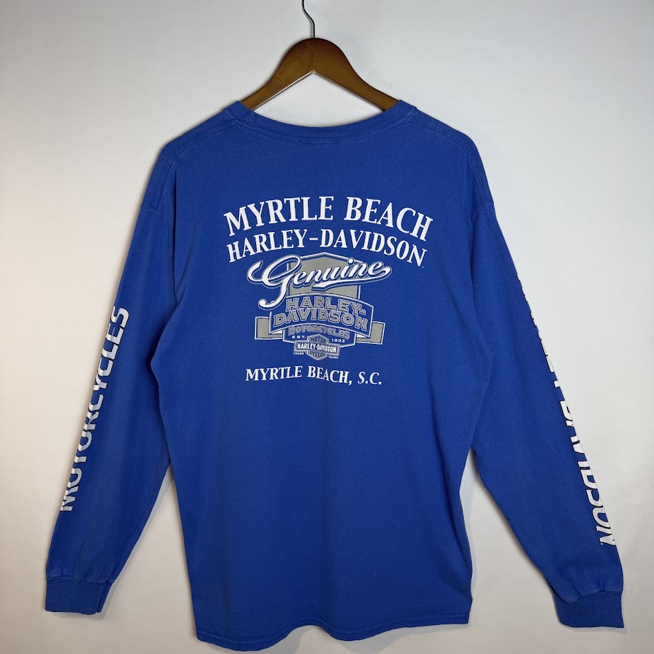 Myrtle Beach Harley-Davidson ロングスリーブTシャツ バック