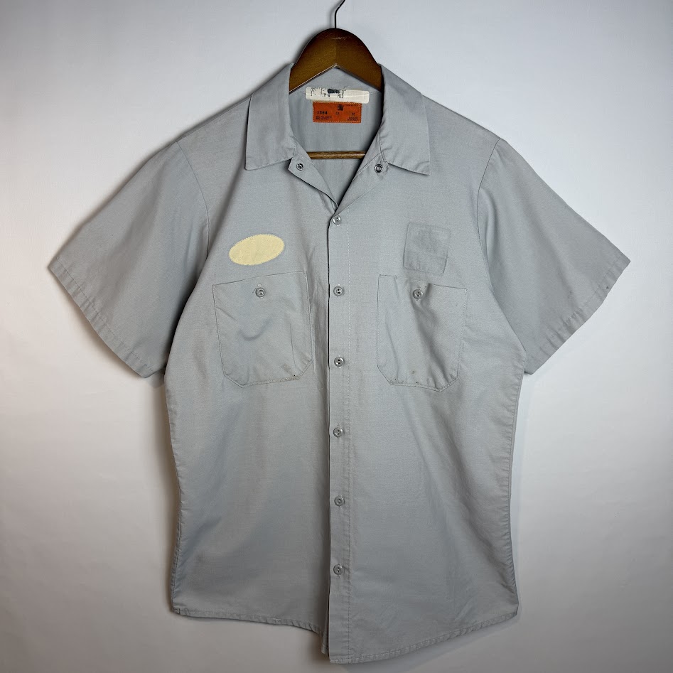 USA製 Red Kap Hollywood Cross Speed Shop ワークシャツ 正面