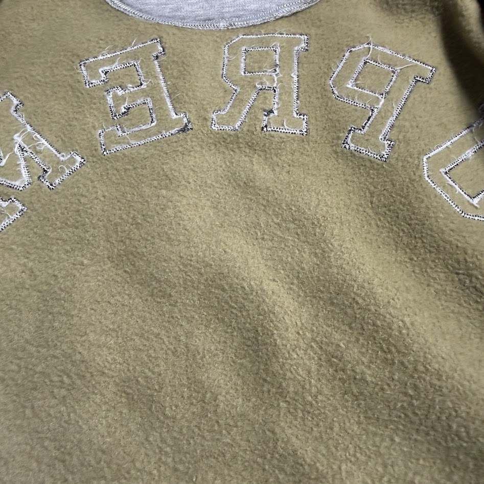 Supreme × Champion Tiger Camo Snap Front Sweat 裏起毛 内側
